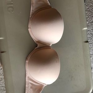 Strapless Pink bra